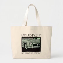 Exclusivity and wealth - old Gullwing classic car Tote Bag