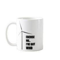 Excuse Me.. I've Got Wind - Mug by omugosh Excuse Me.. I've Got Wind - Mug