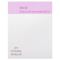 Excuse me? letterhead