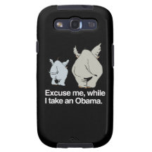 Excuse me while I take an Obama -.png Samsung Galaxy S3 Cover