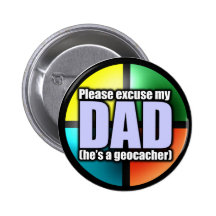 Excuse my dad button