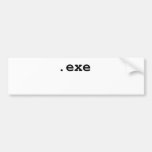 .EXE BUMPER STICKERS