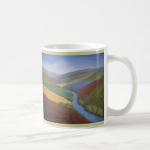 Exe Valley View by Janet Davies,Devon Coffee Mugs