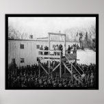 Execution of Captain Henry Wirz 1865 posters