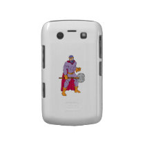 Executioner superhero with axe case-mate blackberry case