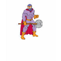 Executioner superhero with axe shirt