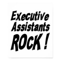Executive Assistants Rock! Poster Print
