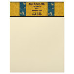 "Executive Blue and Gold" letterhead