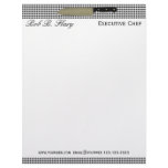 Executive Chef  Knife Letterhead Design