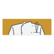 Executive Chef Mini Business Card