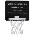 Executive Decision Mini Basketball Hoop