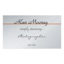 Executive Platnium Photography Business card business cards