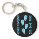 Exercise Daily - Walk with God keychain