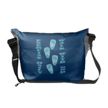 Exercise Daily - Walk with God (Matt 11:28-30) Courier Bags