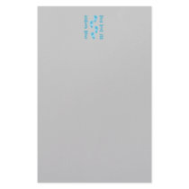 Exercise Daily - Walk with God (Matt 11:28-30) Custom Stationery