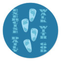 Exercise Daily - Walk with God sticker