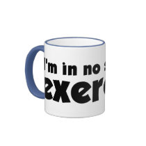 Exercise Mug by crazycoolwordy Exercise Mug