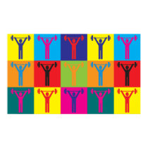 Exercise Pop Art posters by sciencewillprevail Exercise Pop Art posters