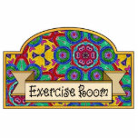 Exercise Room - Decorative Sign photo sculptures