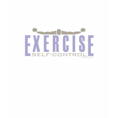 Exercise: Self-control (Women Dk blue Top) Shirts by Athlingk