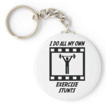 Exercise Stunts Key Chain