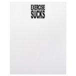 Exercise Sucks Custom Letterhead