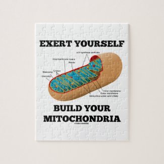Exert Yourself Build Your Mitochondria Jigsaw Puzzle