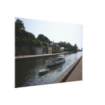 Exeter canal, Devon, UK canvas prints