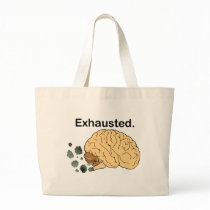 Exhausted Tote Bags