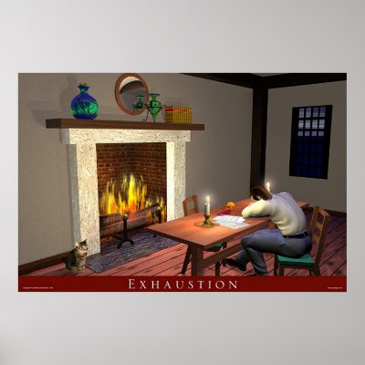 Exhaustion - Digital Print by tim895
