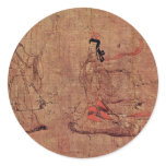 Exhortations To The Ladies By Ku K'Ai-Chih (Best Q Round Sticker