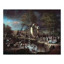 Exhumation of the Mastodon, 1806 Posters
