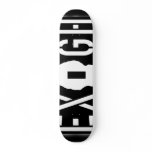 Exigh-Spraypaint black, - skateboards