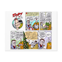 Existential Christmas postcard