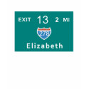 Exit 13 - Elizabeth t-shirts by kunderwood04 Exit 13 - Elizabeth t-shirts