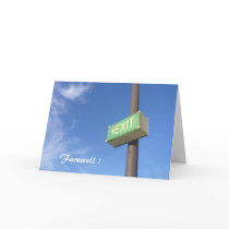 exit cards by cardart exit cards