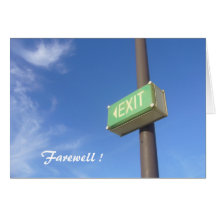 exit card
