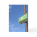 exit farewell cards