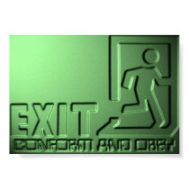 Exit posters