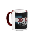 EXIT Stage Left Mug by Sinohui EXIT Stage Left Mug