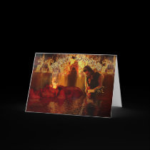 Exit Wound on Fire - Card