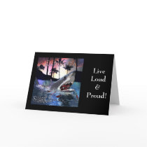 Exit Wound Shark Attack - Cover Art Card 