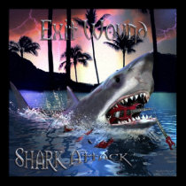 Exit Wound Shark Attack - Cover Art Print 