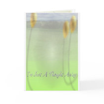 Exobia Greetings: I'm Just A Thought Away cards by Exobia Exobia Greetings: I'm Just A Thought Away cards