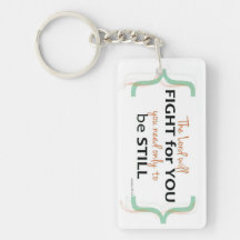 Exodus 14:14 Key chain Acrylic Keychain