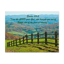 Exodus 20:2 post cards