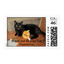 Exodus, Black and Orange Cat Foundtion stamps