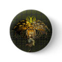 Exotic alien flower buttons