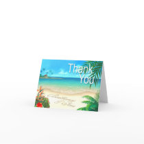 Exotic Beach (ask me to put your names in sand) Cards