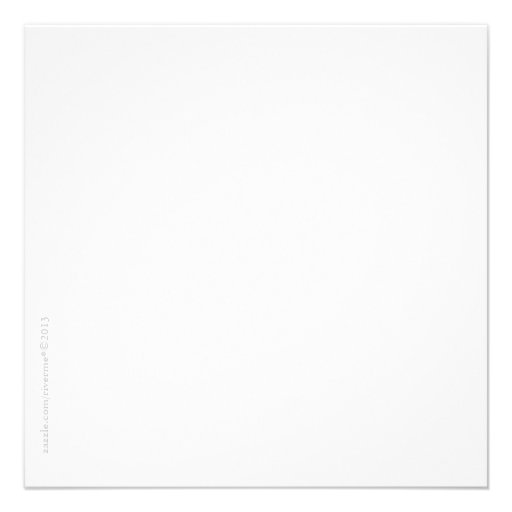 Exotic Beach Custom Wedding Invitation